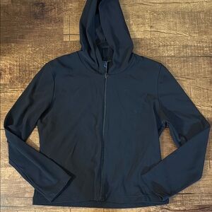Boston Proper Black Zip-Up Jacket